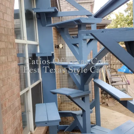 Catios of Texas.com Cat tree catio