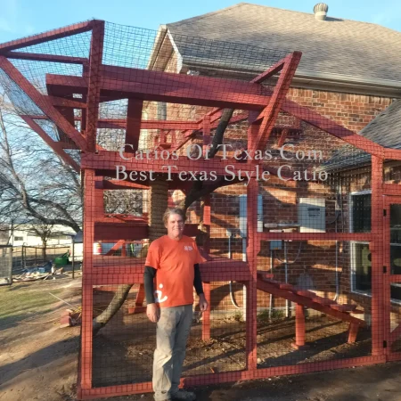 Catland catio with Todd, Catios of Texas.com