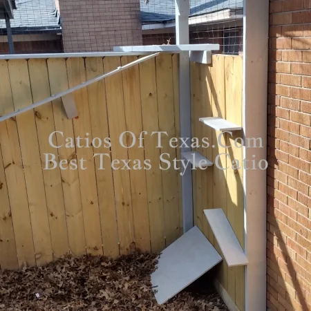 Ramps and steps Castle Catio